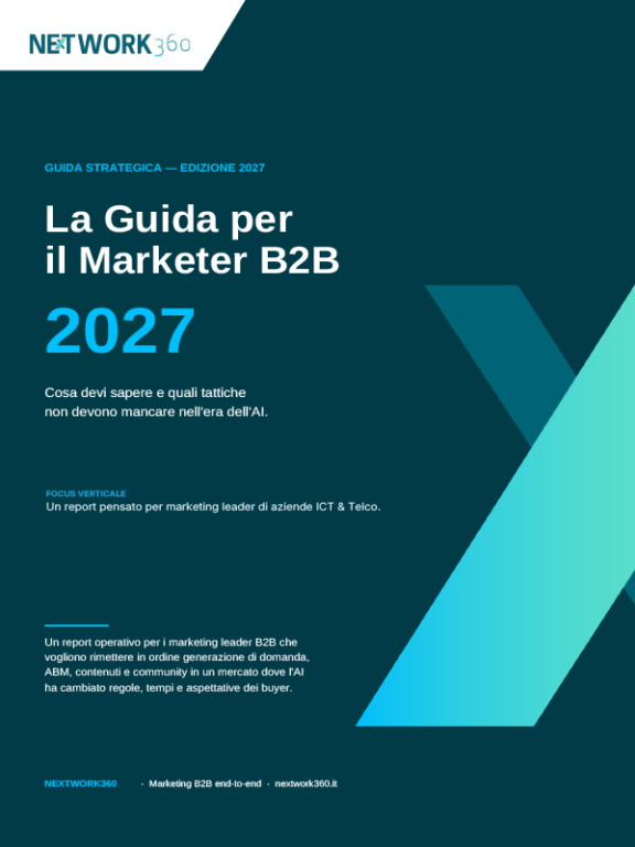 Il marketing B2B che funzionava non funziona più. Quello del 2027 lo trovi qui dentro.